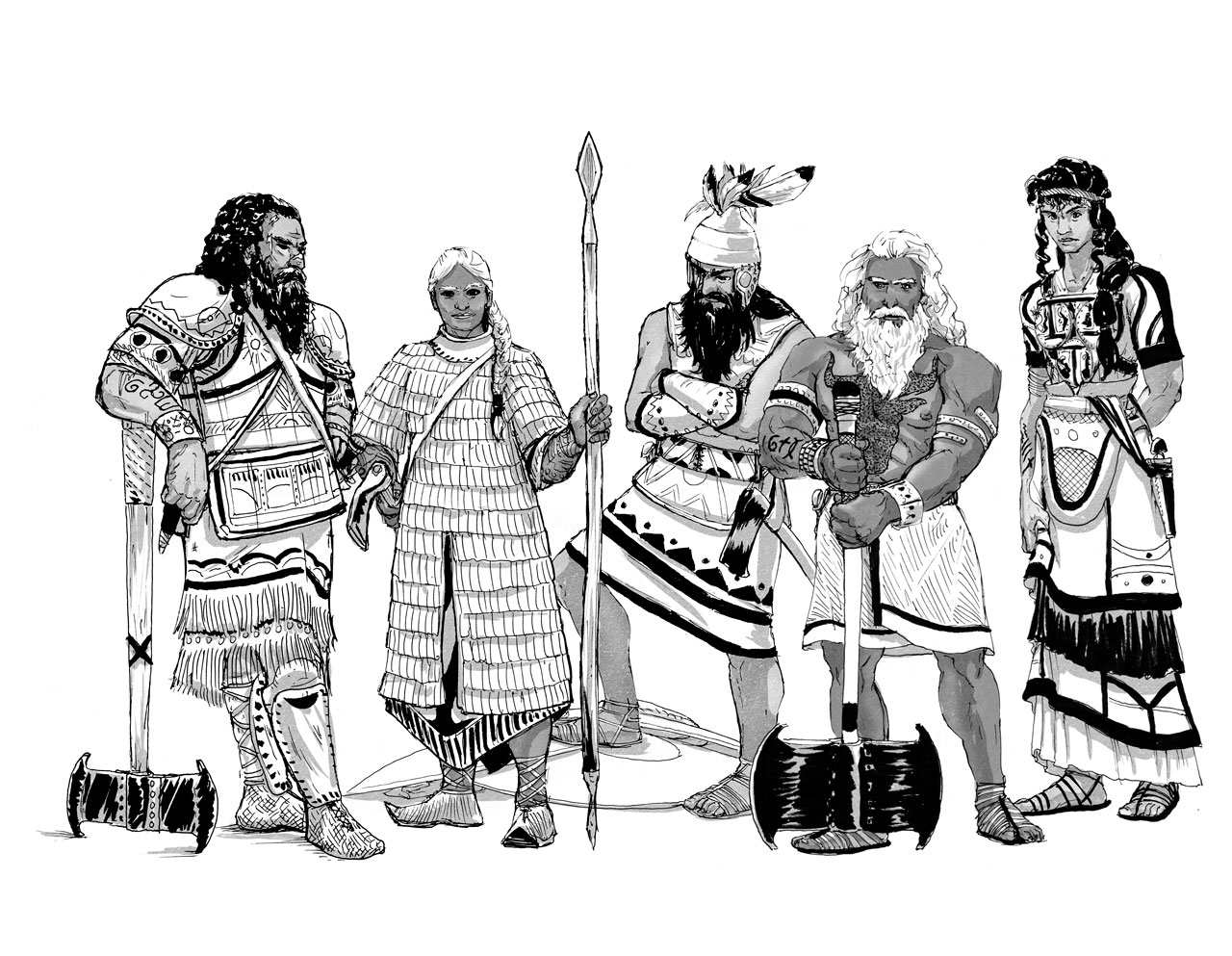 Character Designs for HeroQuest Glorantha