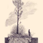 Drawing - Lonely Visitor