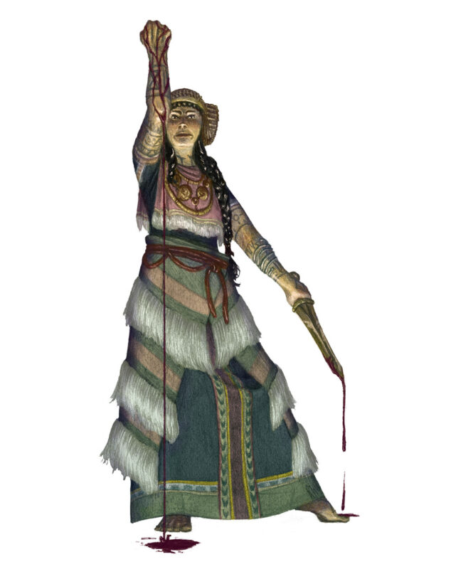Curse of the Goddess Illustration
