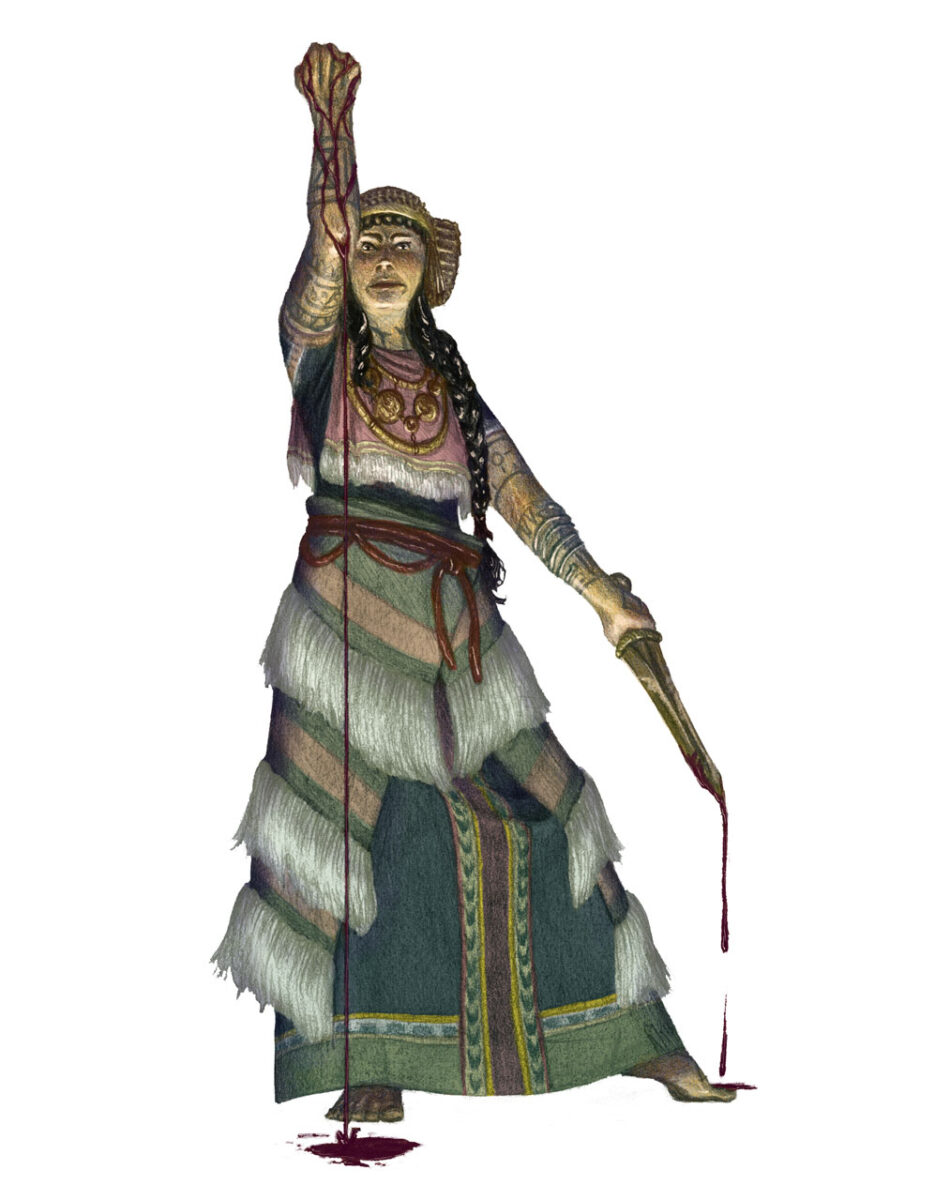 Curse of the Goddess Illustration