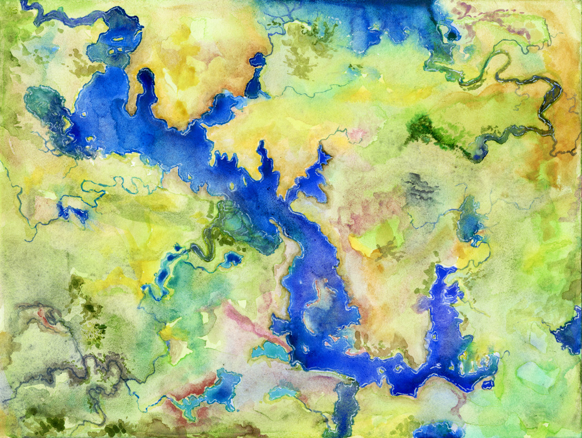 Watercolour Maps