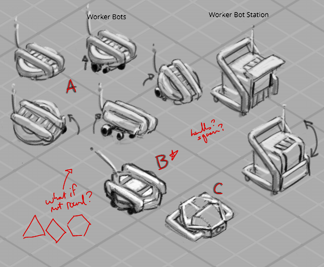 Astronomics Game Art : Designing Mining Equipment! Pt 2