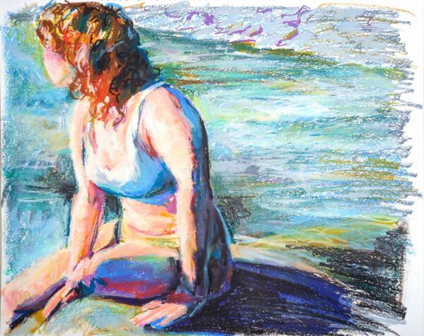 oil pastel study