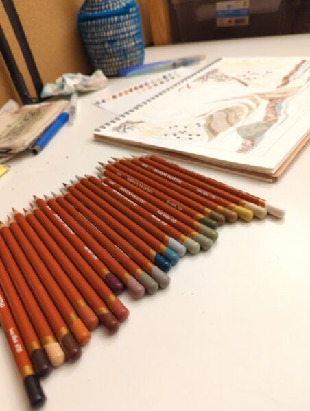playing around with a beautiful limited palette