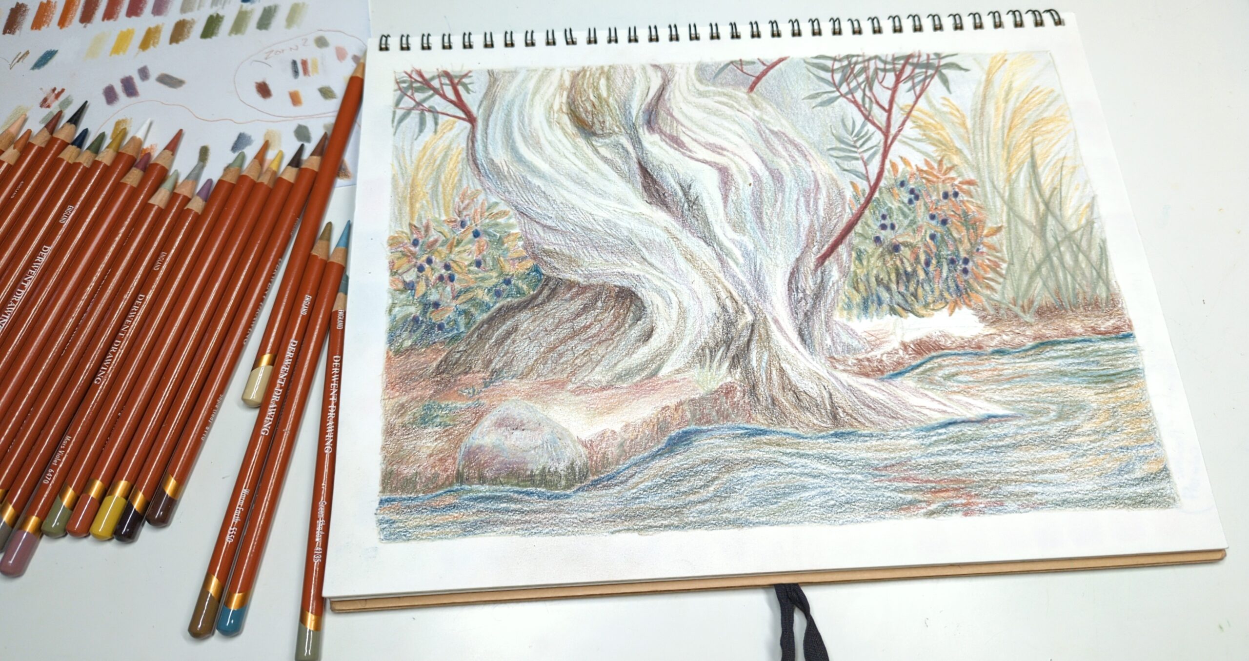 Rendering in the water