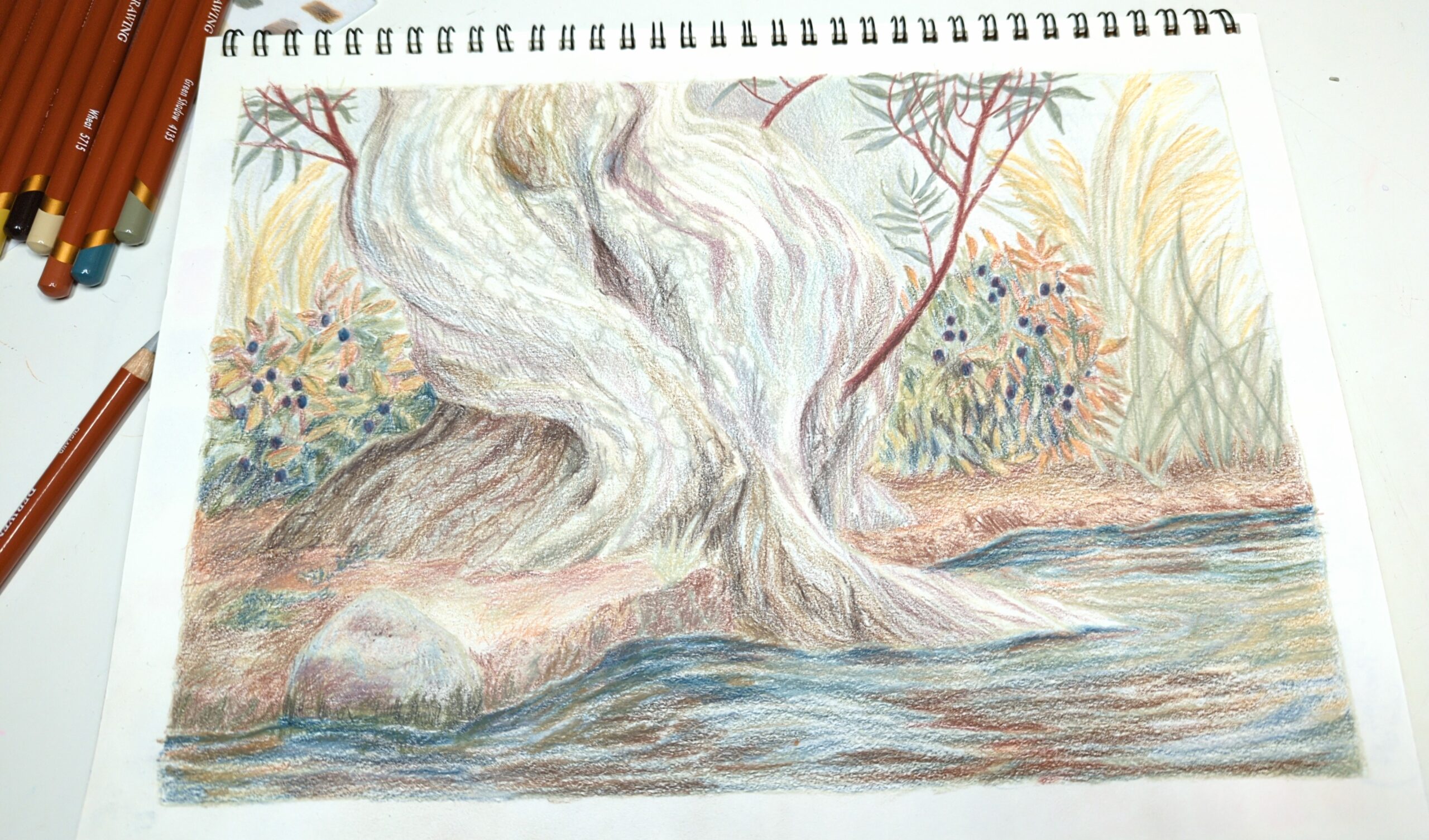 Polishing up the whole piece