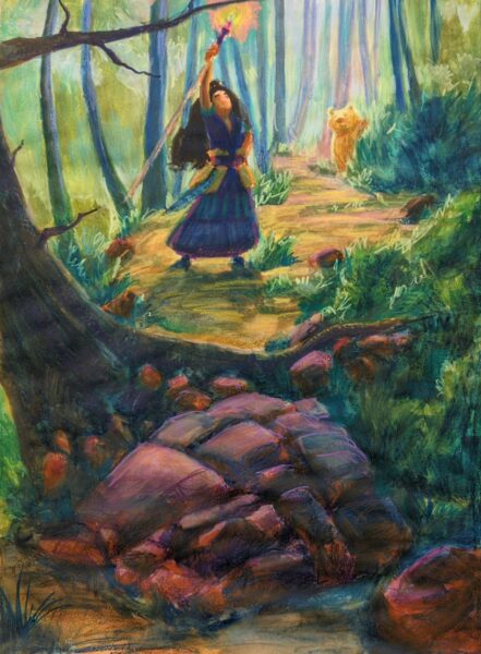 Magic in the Forest WIP continues