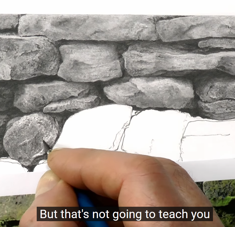 But that's not going to teach you